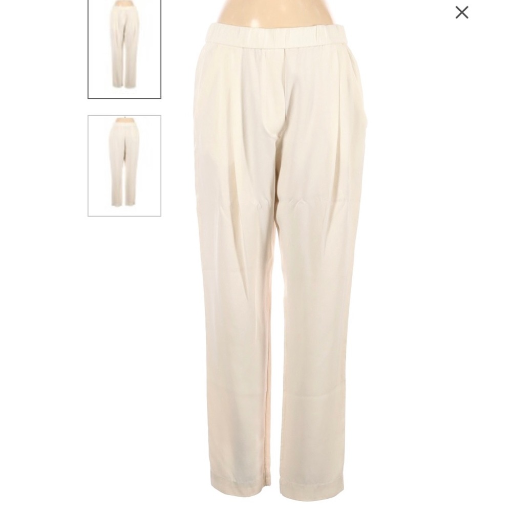 Phillip Lim Ivory silk trouser size 4
